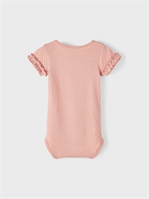 NAME IT Kortærmet Body Himia Rose Tan